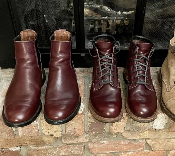 Mil-1 Congress & Beckman ⚫🍒 Two of my favorite pairs for fall. by Sad_Kitchen2530