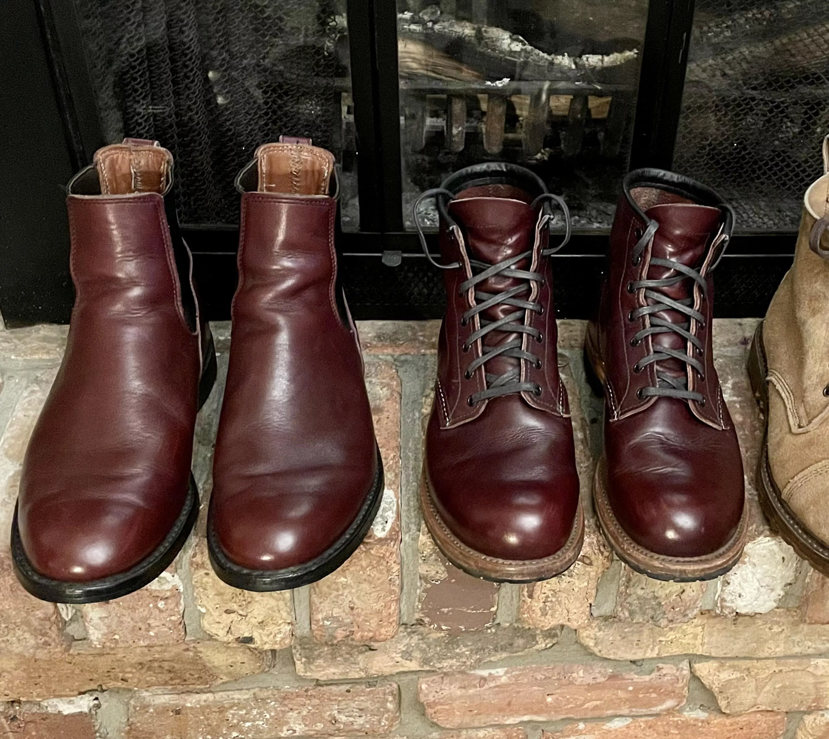 Mil-1 Congress & Beckman ⚫🍒 Two of my favorite pairs for fall. posted by Sad_Kitchen2530