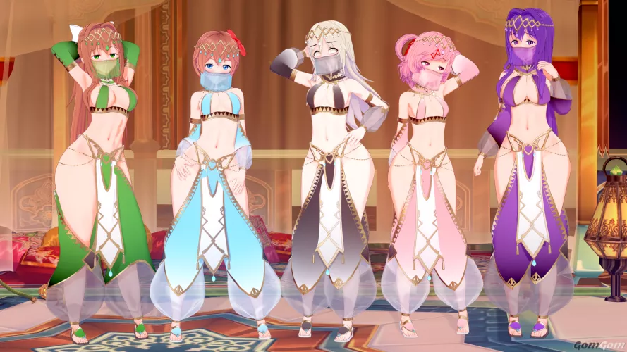 [OC] Concubine Club (Koikatsu) by GOMLB1