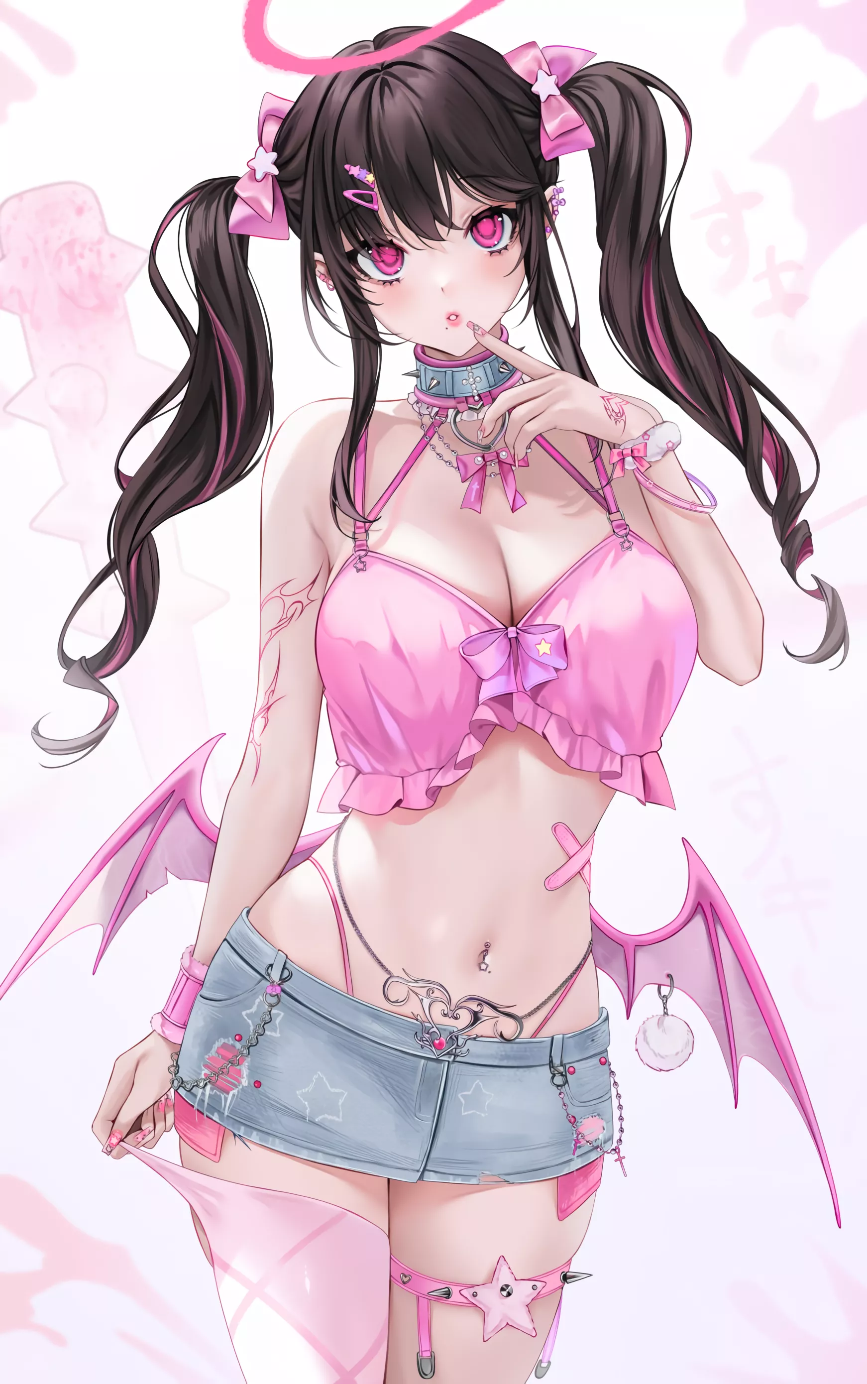 Pink Twintail Angel posted by xSaviour_N