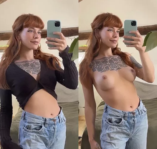 Still feeling cute when my tits are out by NoraFae_