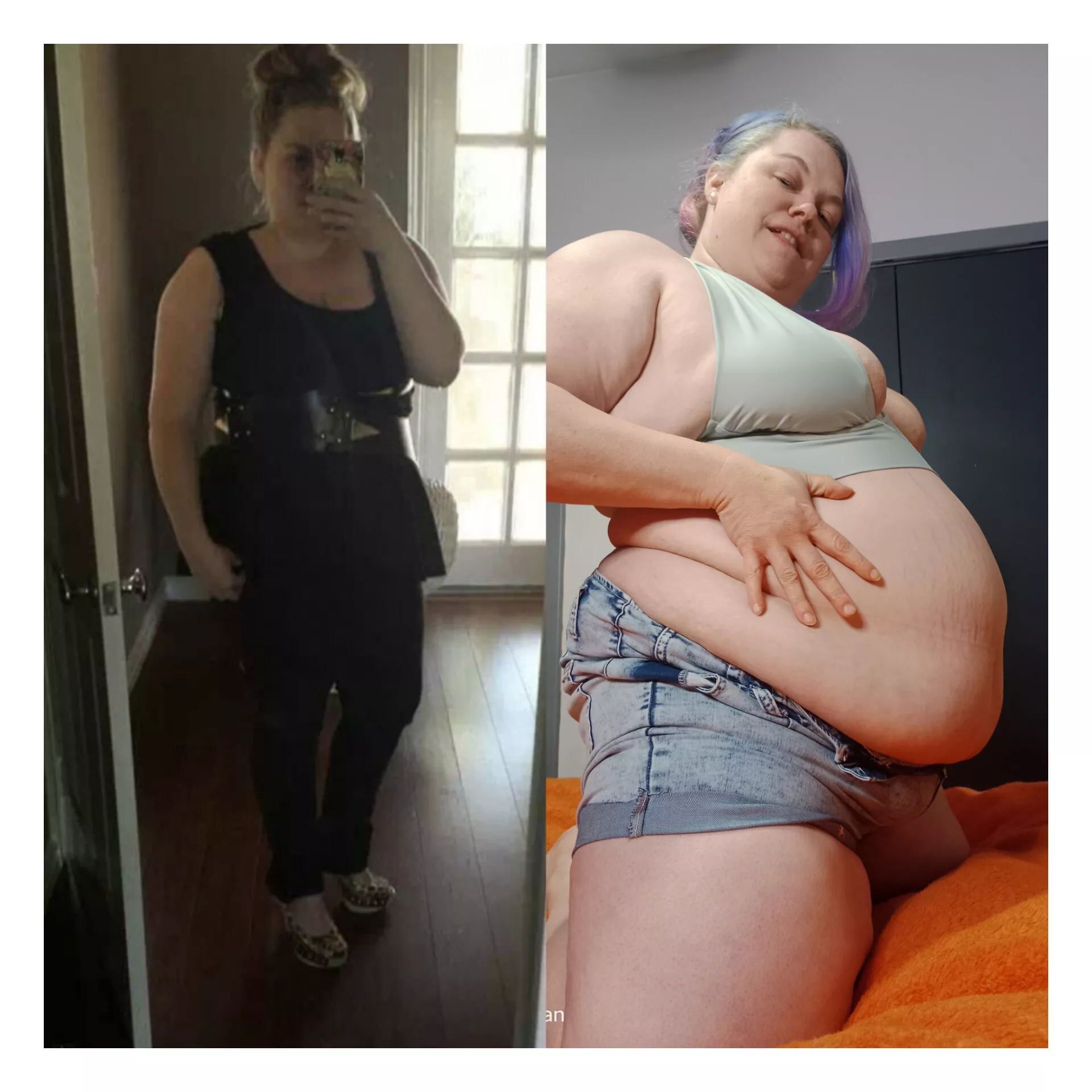 And I thought I was fat then 😂 posted by onlyjaynefan