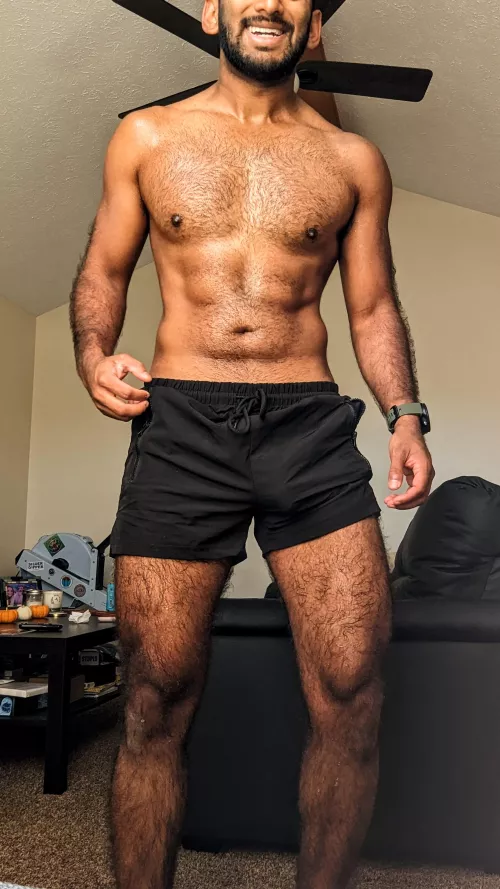 Are [m]y shorts short enough for the gym? by Gnu_snoo