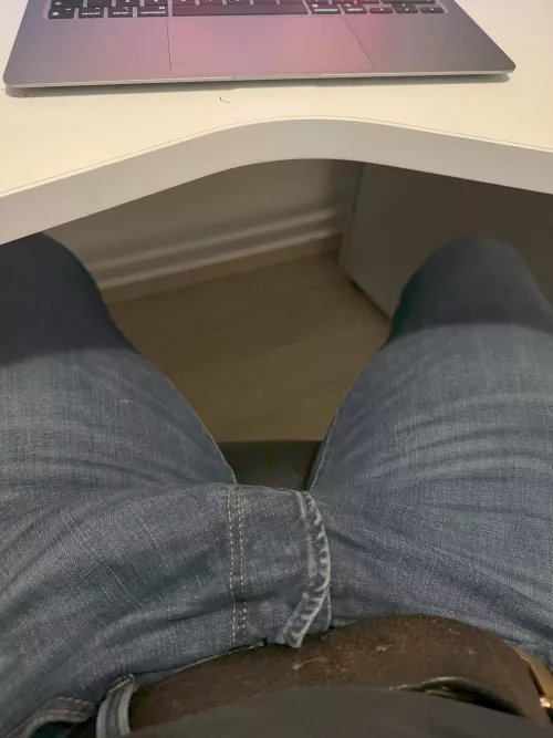 At work. Is it noticeable? by funnypicsaccountlol