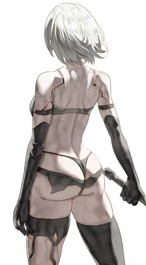 Back [Nier: Automata] by xSoulsaber