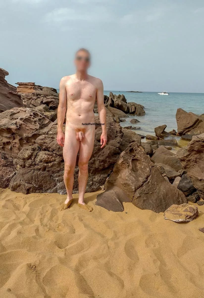 Checking out the rock pools! posted by fuckoffwithnormal