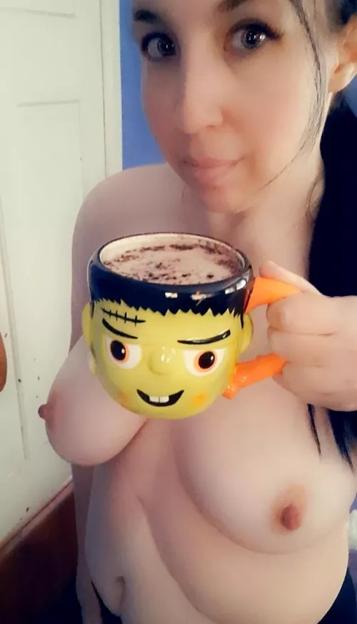 Coffee first. Shenanigans later 😉 by Aussiemilf2046