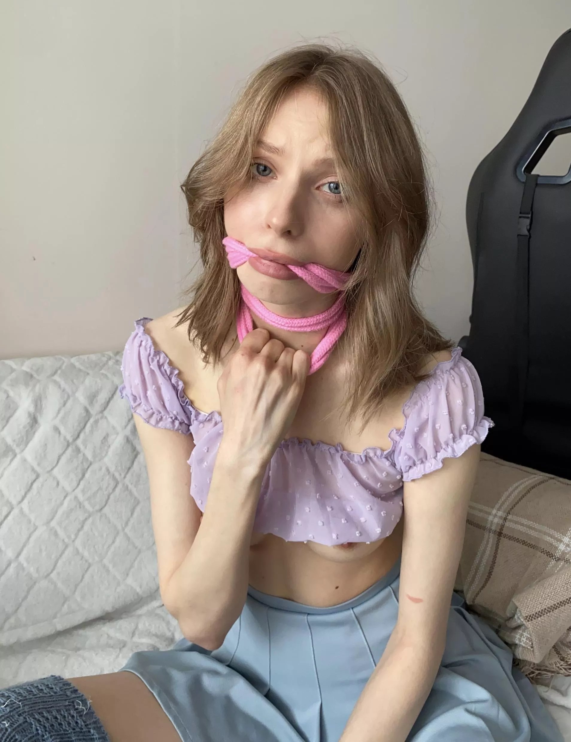 [F] Untie me and I swear I'll be the best cum dumper of your life posted by Lovely_Assistant