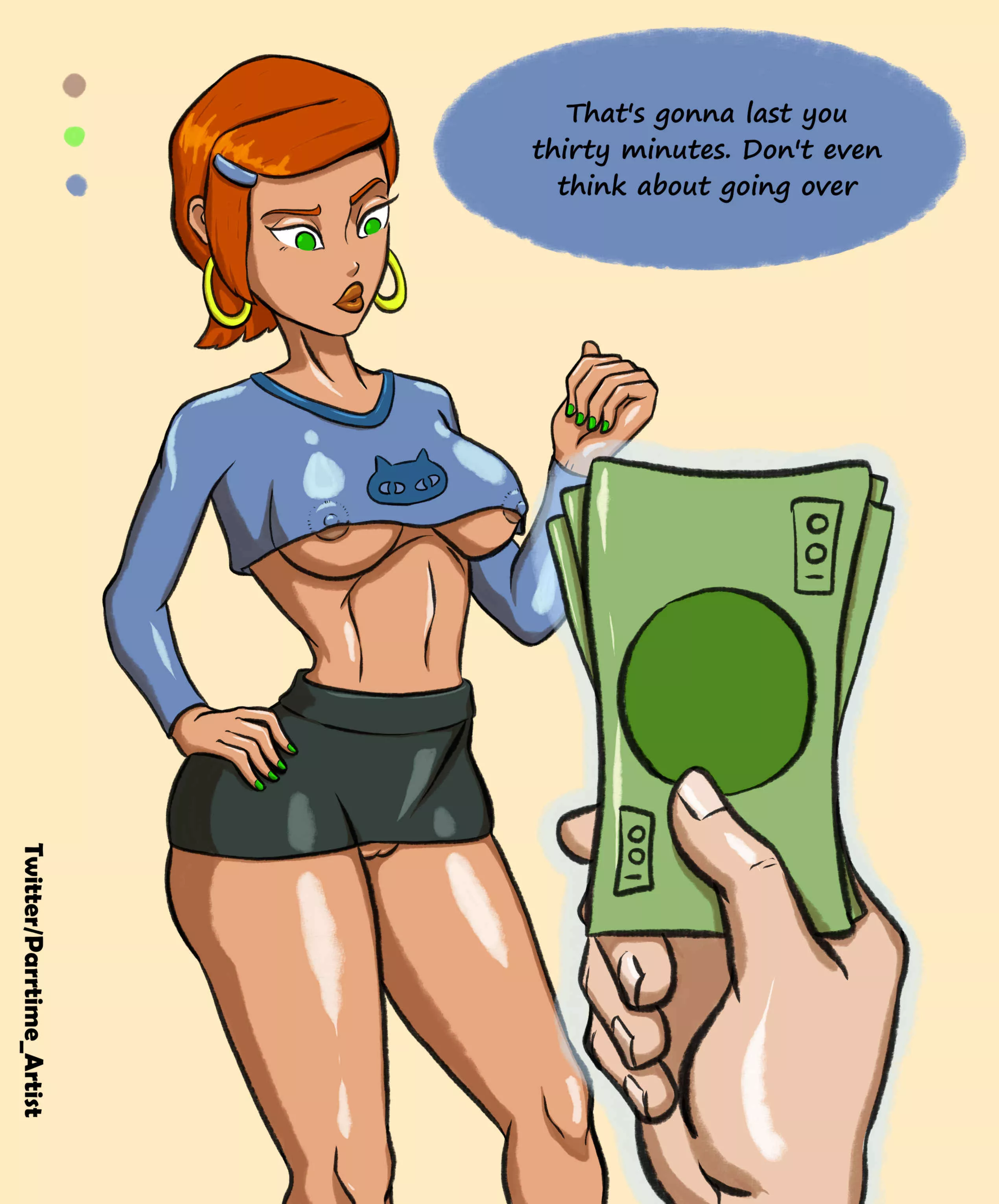 Gwen's not free (Parrtime_Artist) [Ben 10] posted by SpecialistBag9570