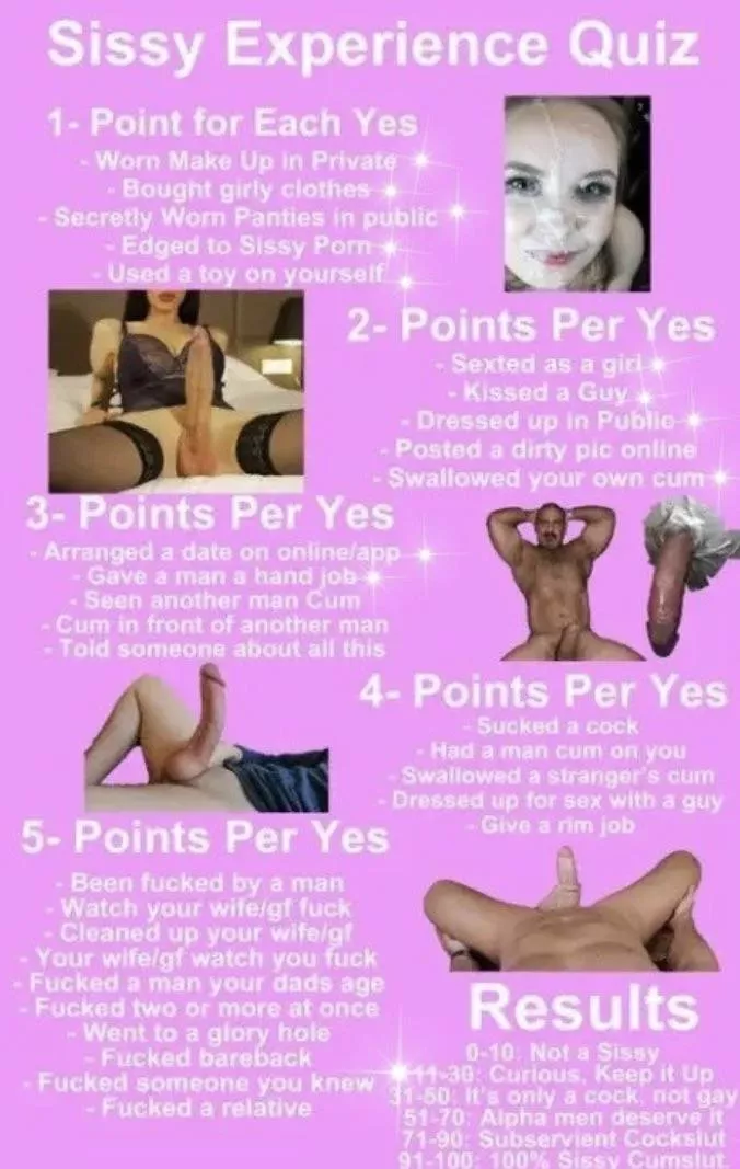 How many points sissy? posted by Nefariousness741
