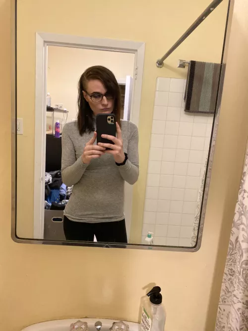I'm pretty much a full time femboy at this point. Do you like my casual fit? by AvaShade