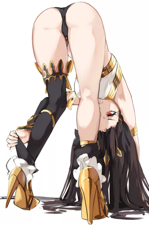 Ishtar's thighs from behind by IDM_Recursion