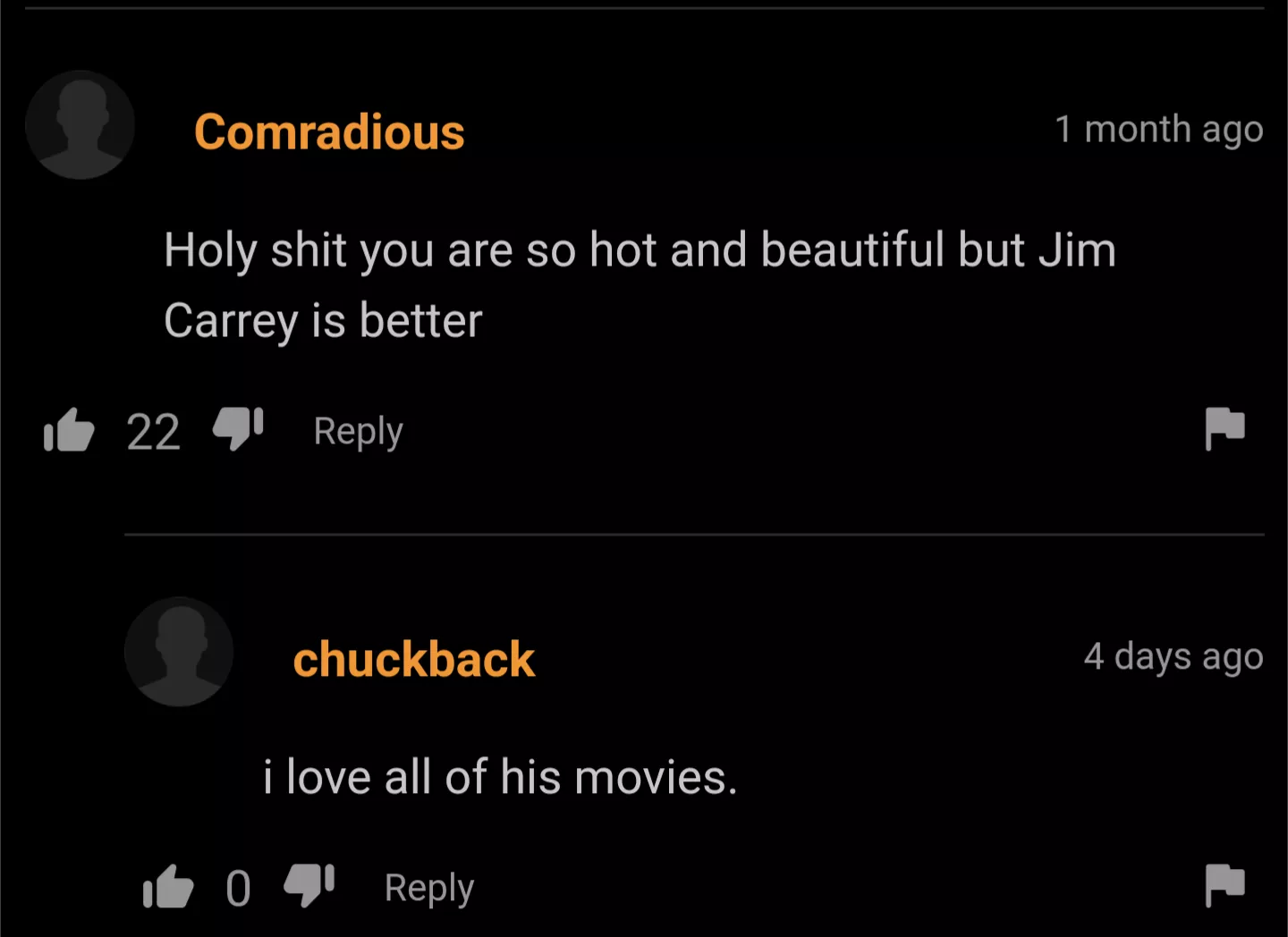 Jim Carrey supremacy posted by MaseeTheWolf