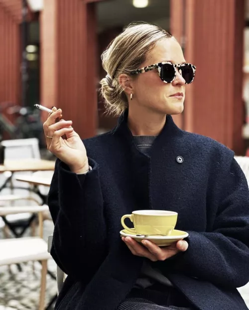 Morning coffee and cigarette by darkpoetries