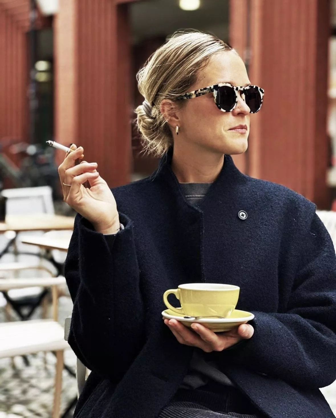 Morning coffee and cigarette posted by darkpoetries