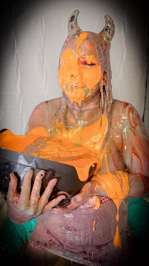 Next layer: Orange🧡 by MissNoireNFToy