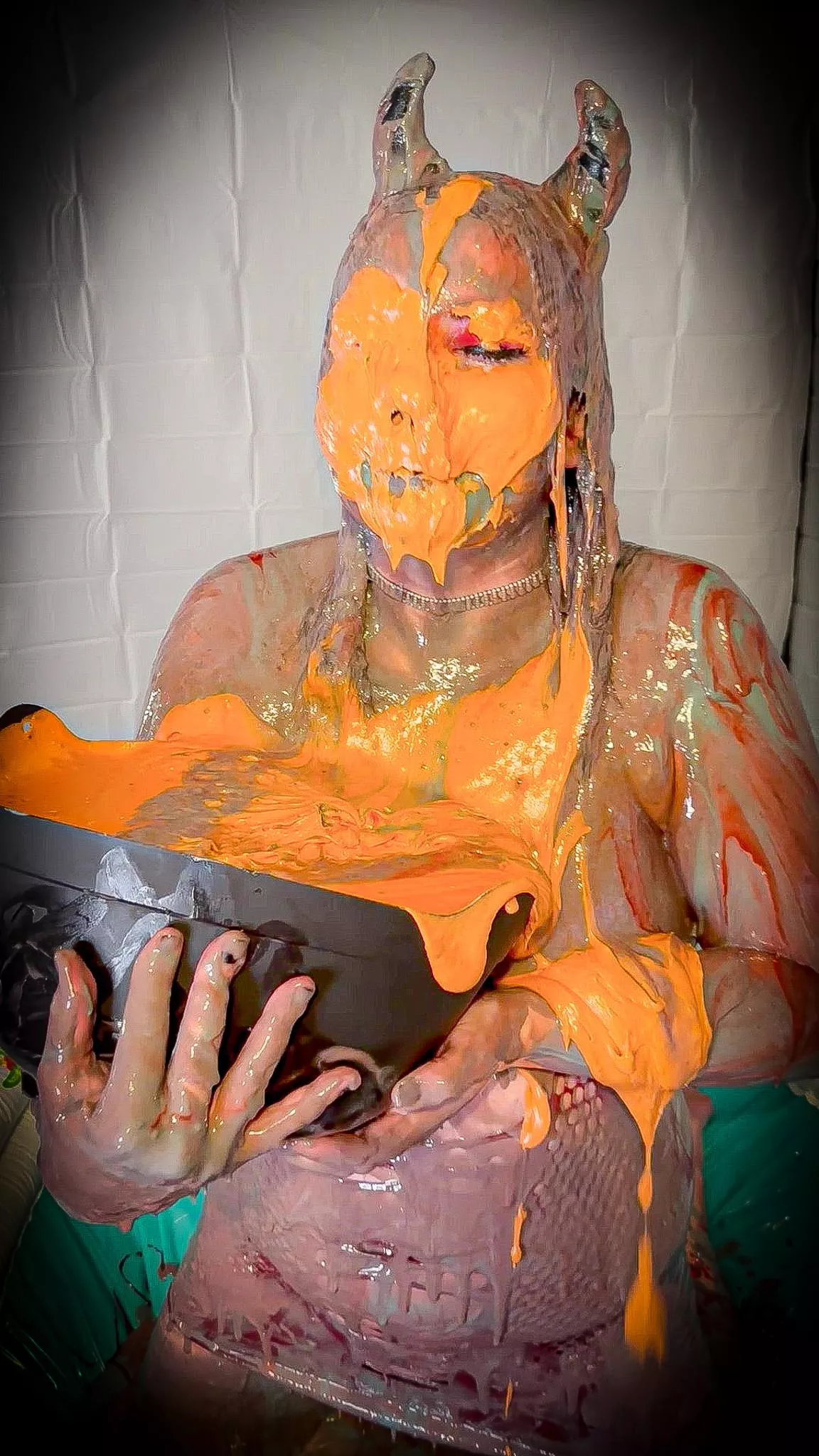 Next layer: Orange🧡 posted by MissNoireNFToy