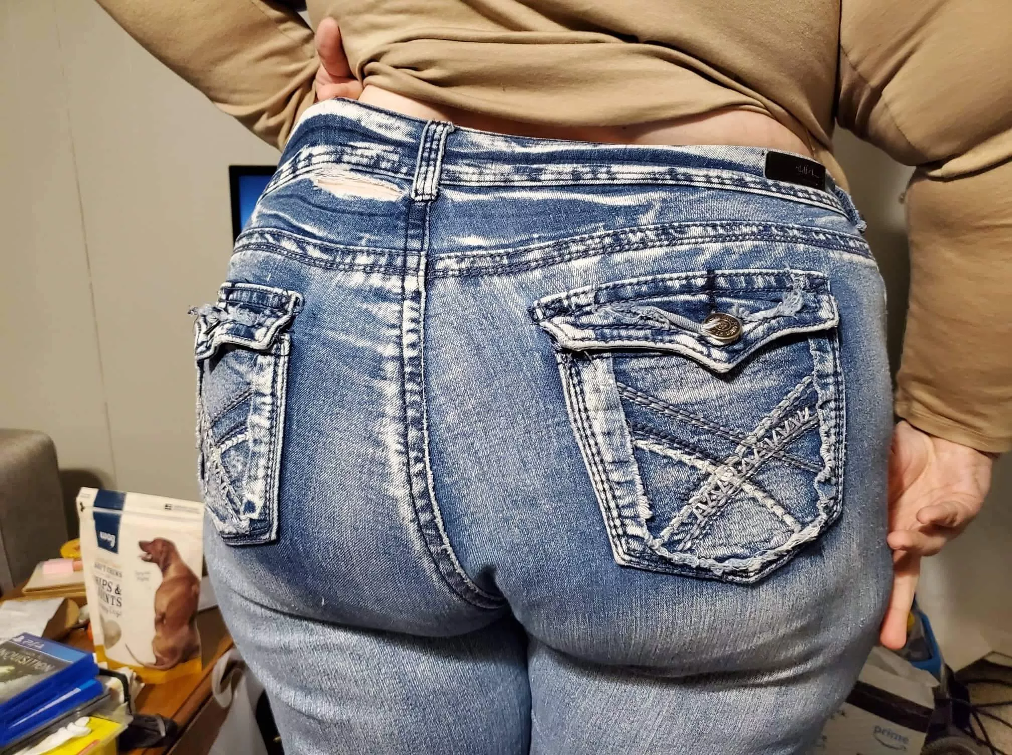 Shoutout to that time my pants ripped at work when I was shimmying them over my booty posted by Squishful_Thinking