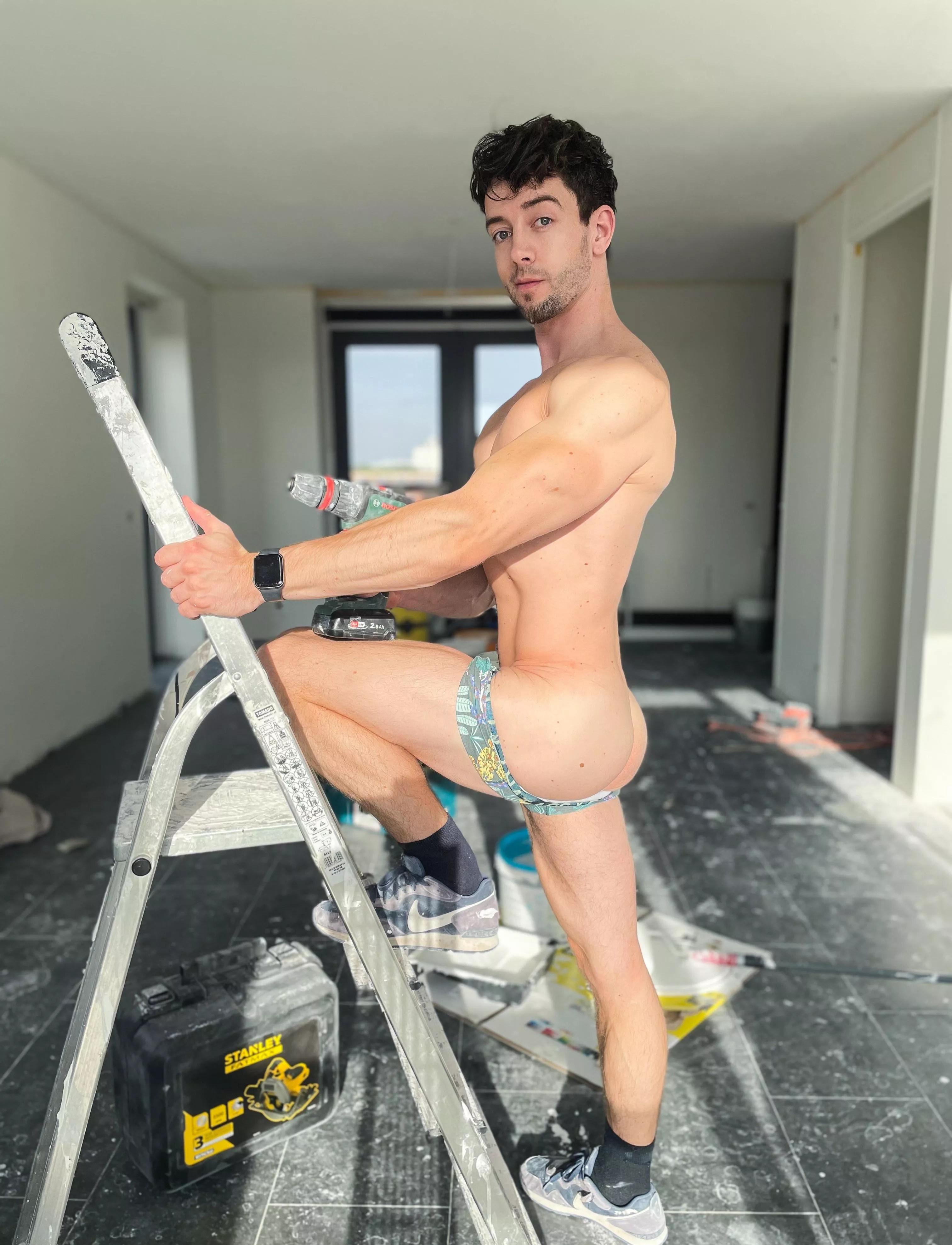 Showing off the Ass during construction posted by EvanSnowsz