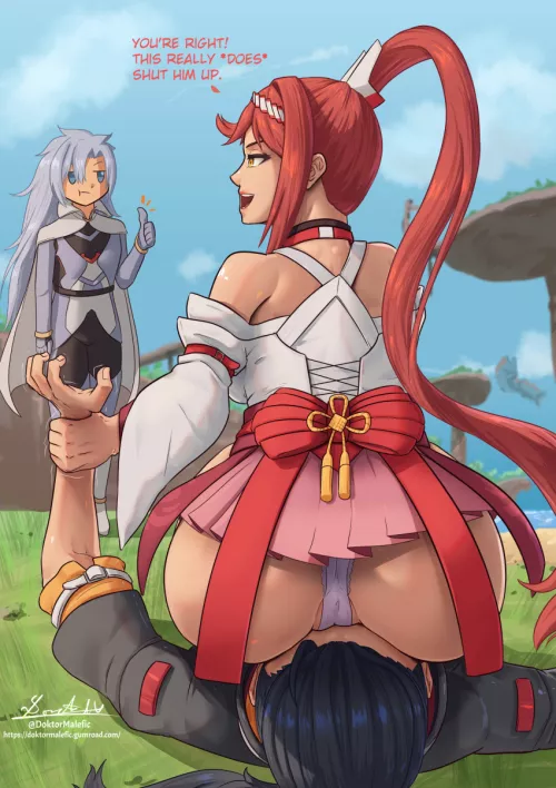 Silenced by Glimmer's ass by SoManyCookies