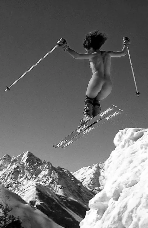 Ski jumper by silveragecollector