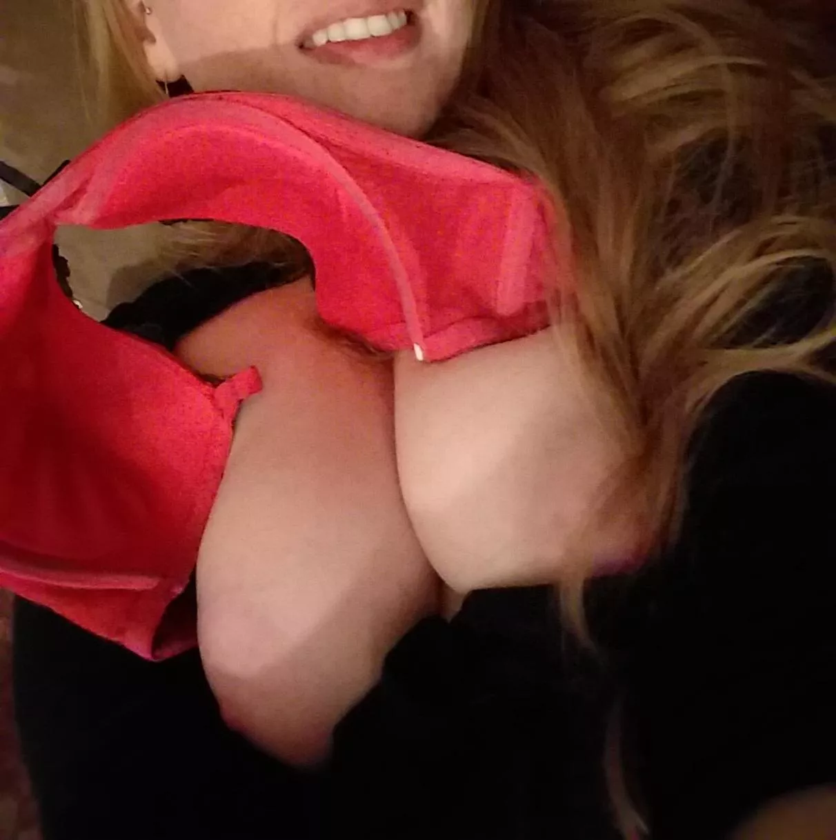 Taking my bra off feels great, but not as great as it would feel if you played with them.... ❤️ posted by GummyGirl-