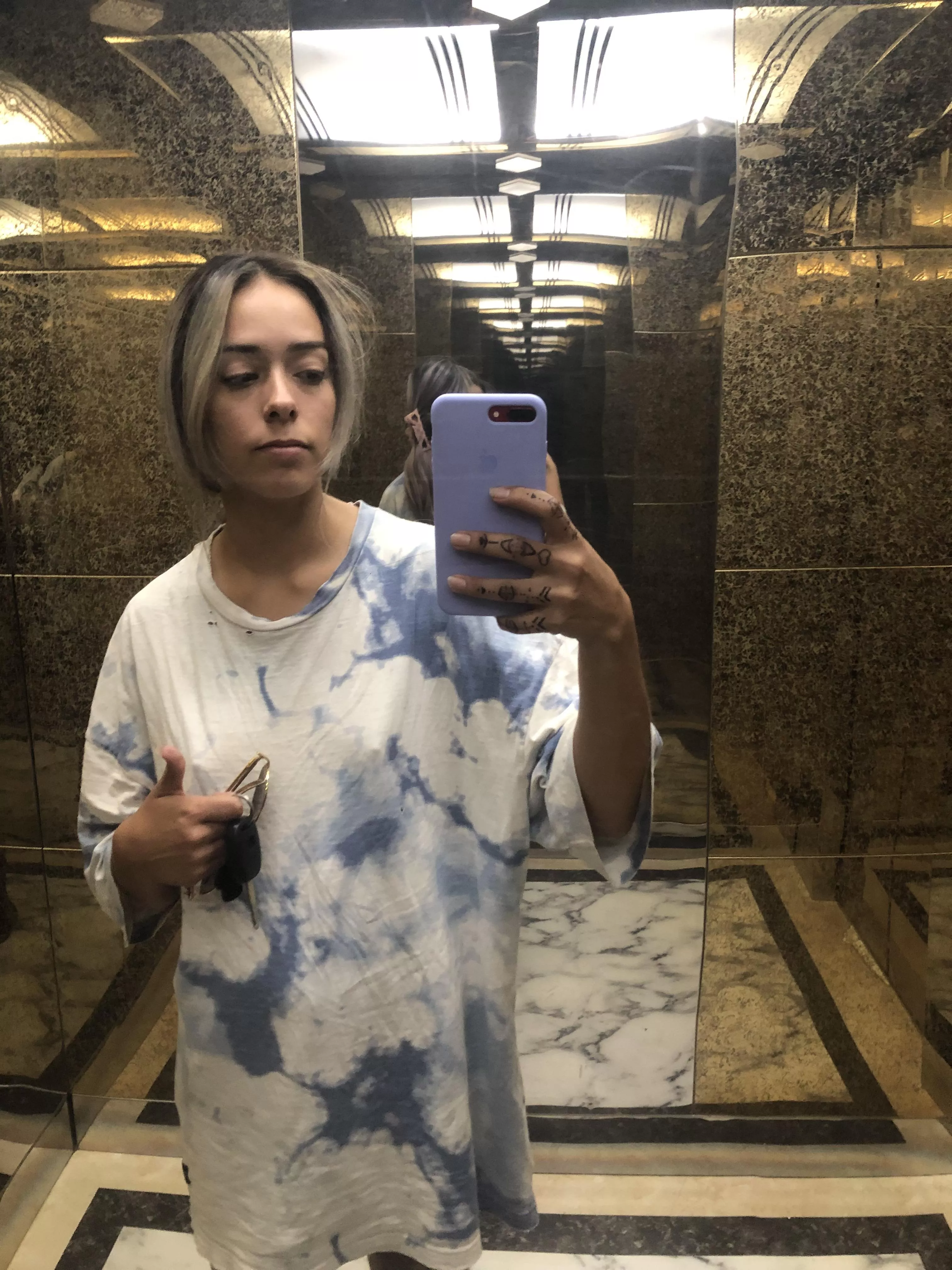 Went out looking like this lol >< posted by LimiteSenator