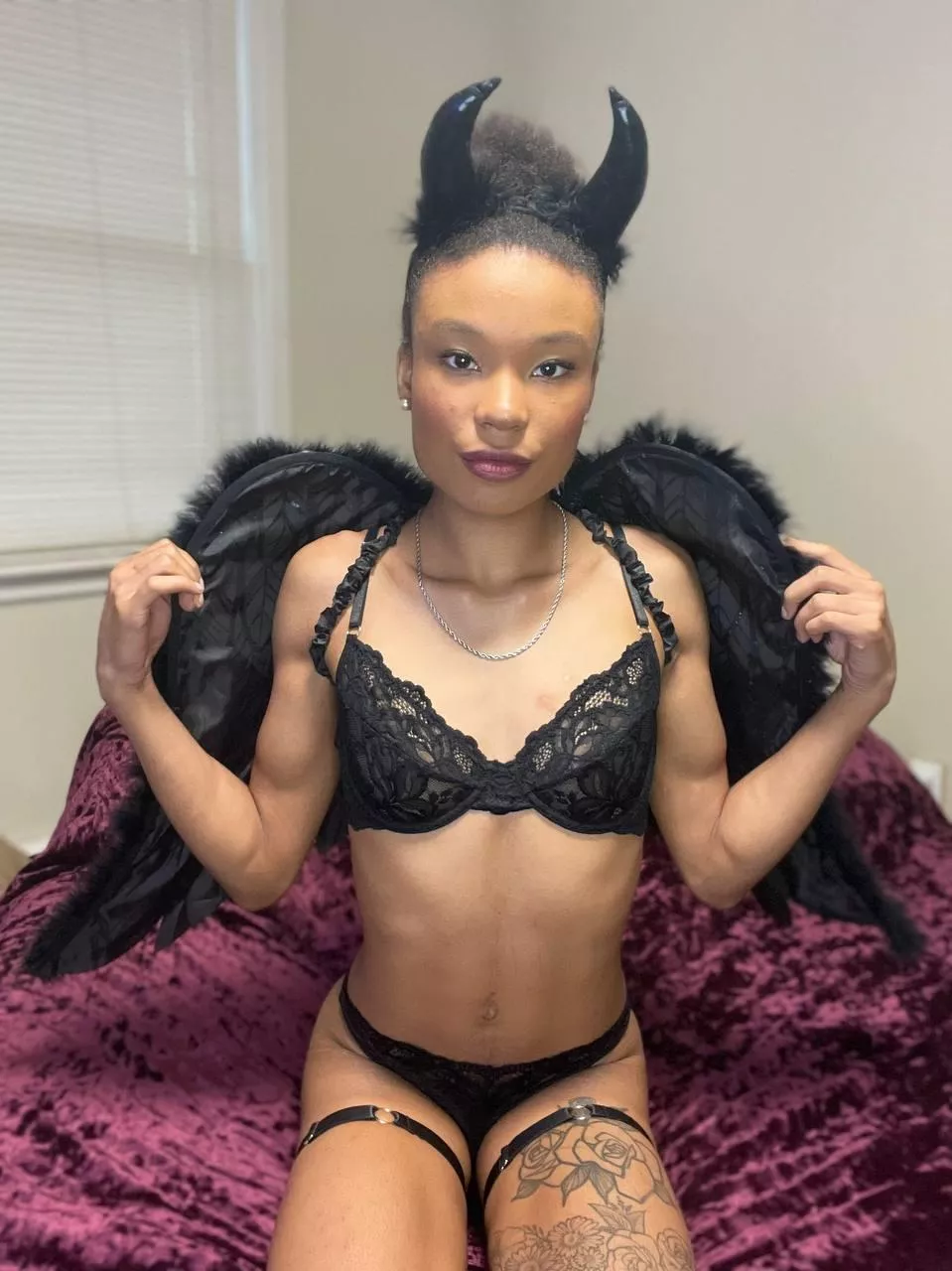 What do you think of my devil costume? posted by Sammarie22