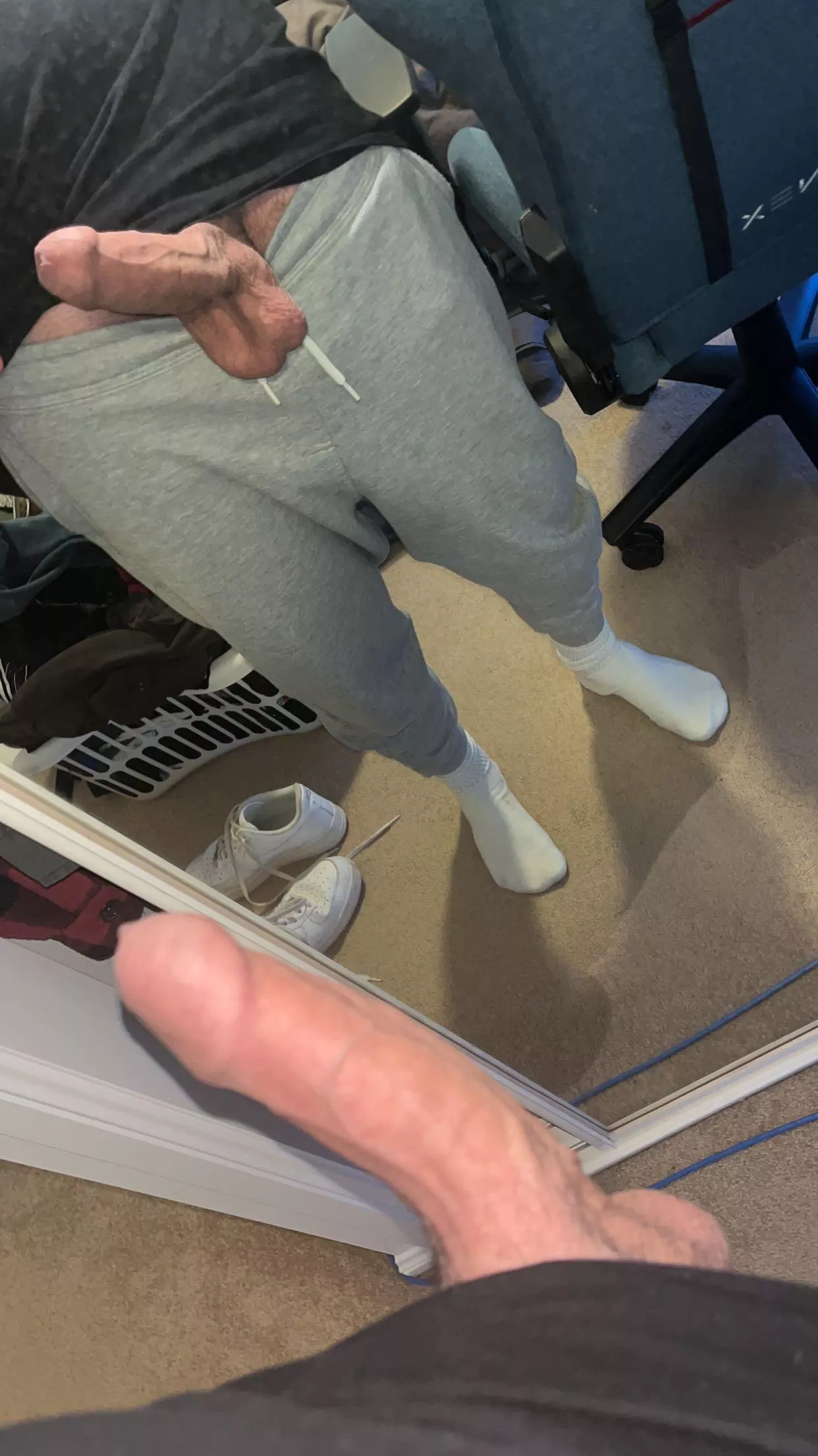 What you doing if I pull this cock out in your face? posted by BigDMatt313