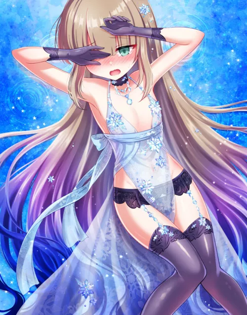 Cute dress (shell ocean) [Fate] by No_Holiday_1043