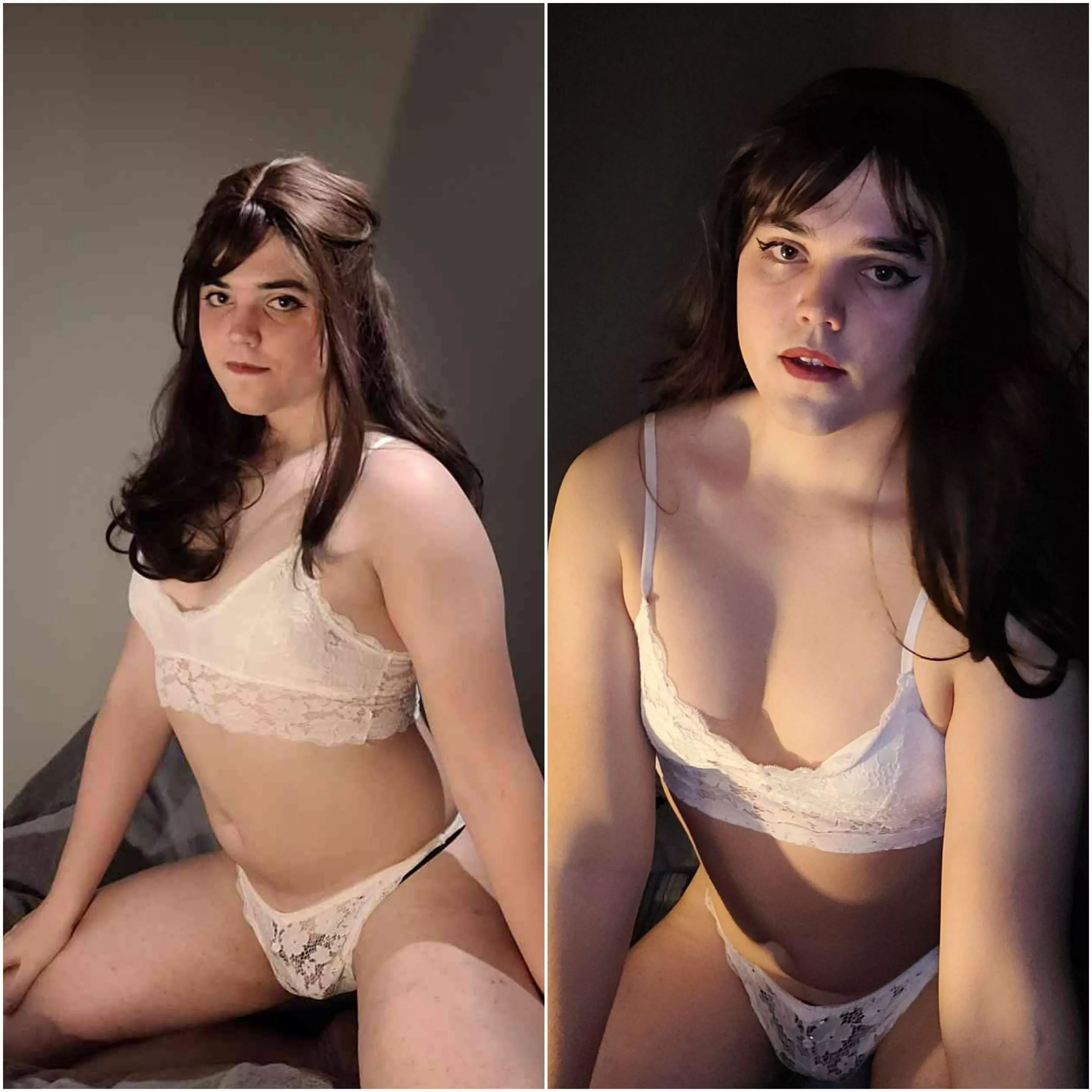 Do i look good in white? posted by NorthernSnowflower