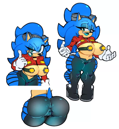 Egglady Sonikko (Artist:MissPhase) by White-Whiskey