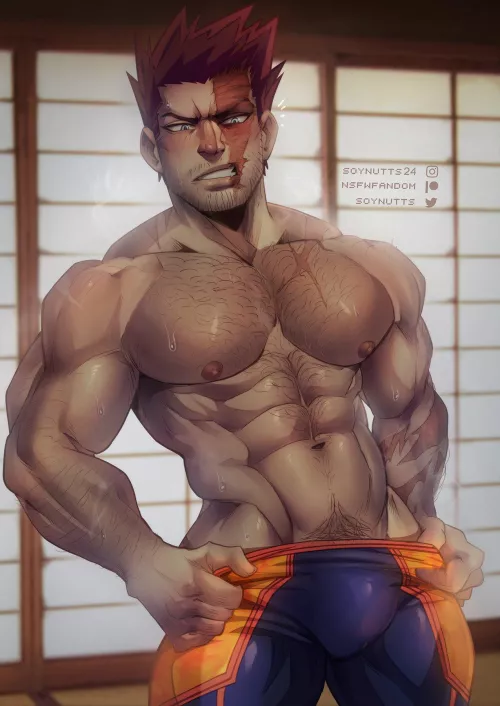 Enji Todoroki (Soynutts) by Mocodasletras