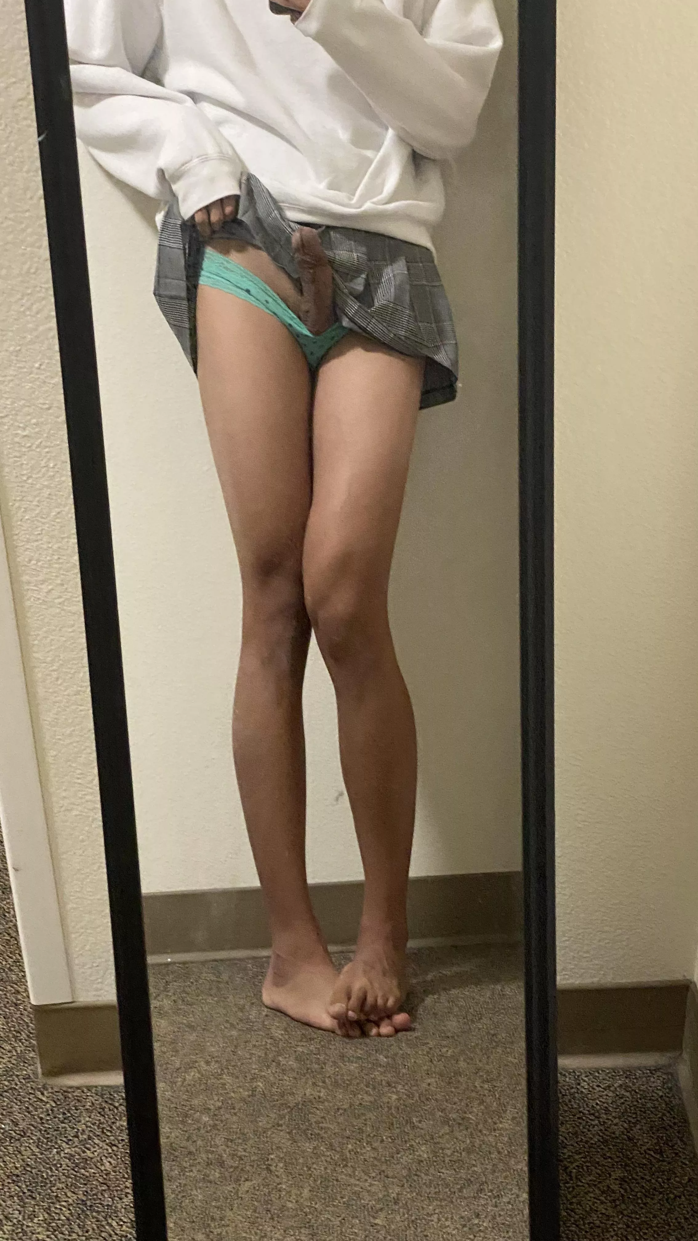how do my new panties look? posted by sissythrowawaytc