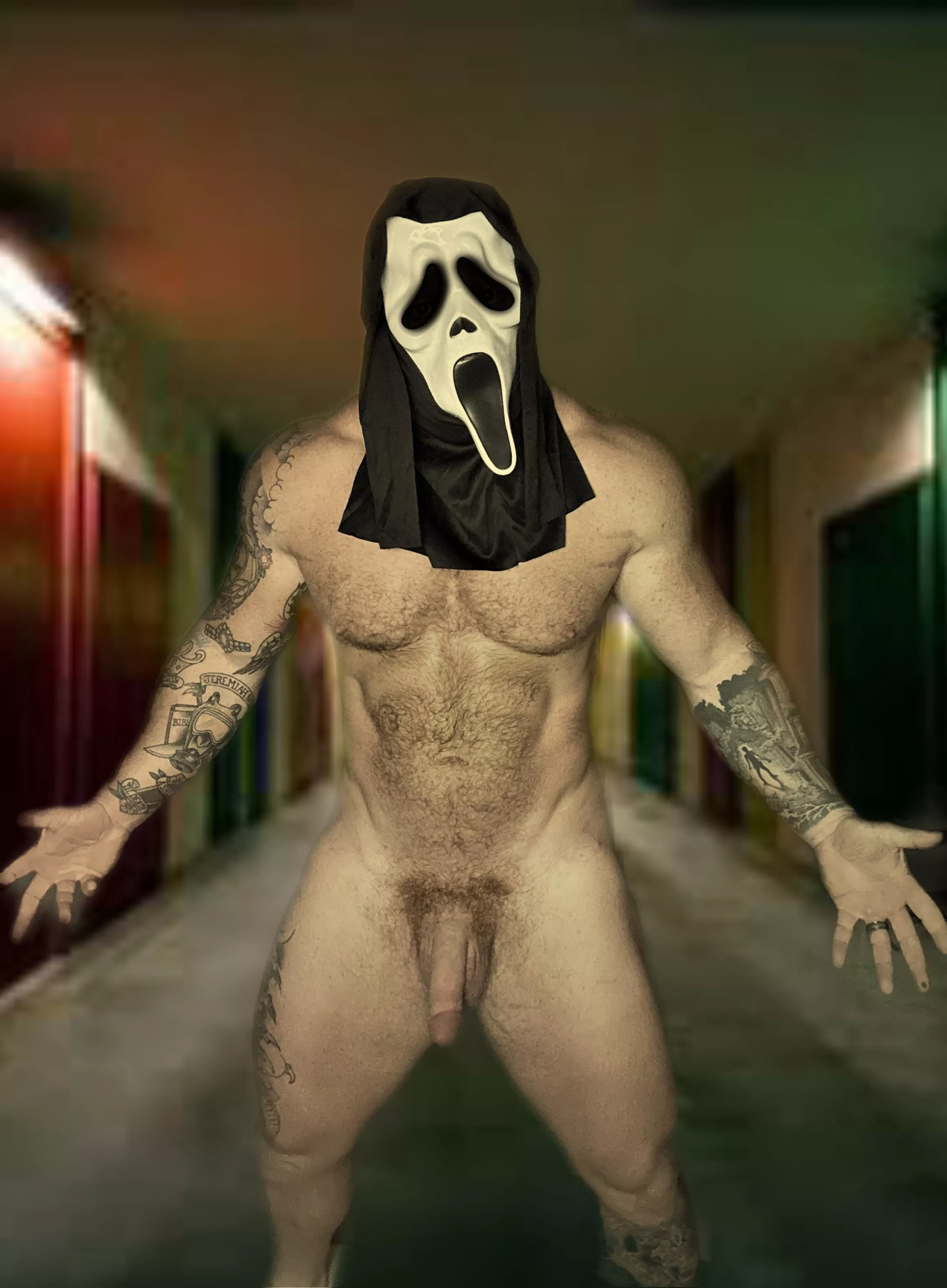 hubby's first themed selfie lol hes an idiot lol posted by pinkriding