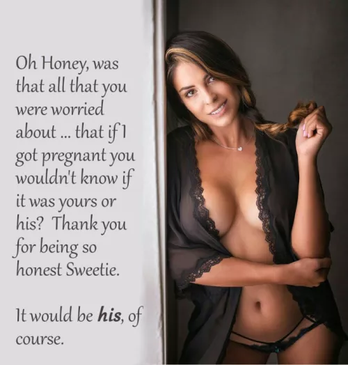 It's your wife's choice. by TXCHHD