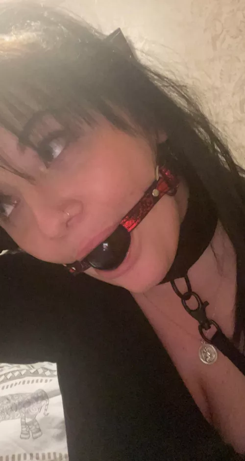 sometimes us bad girls have to be gagged🫢 by inksandkinks