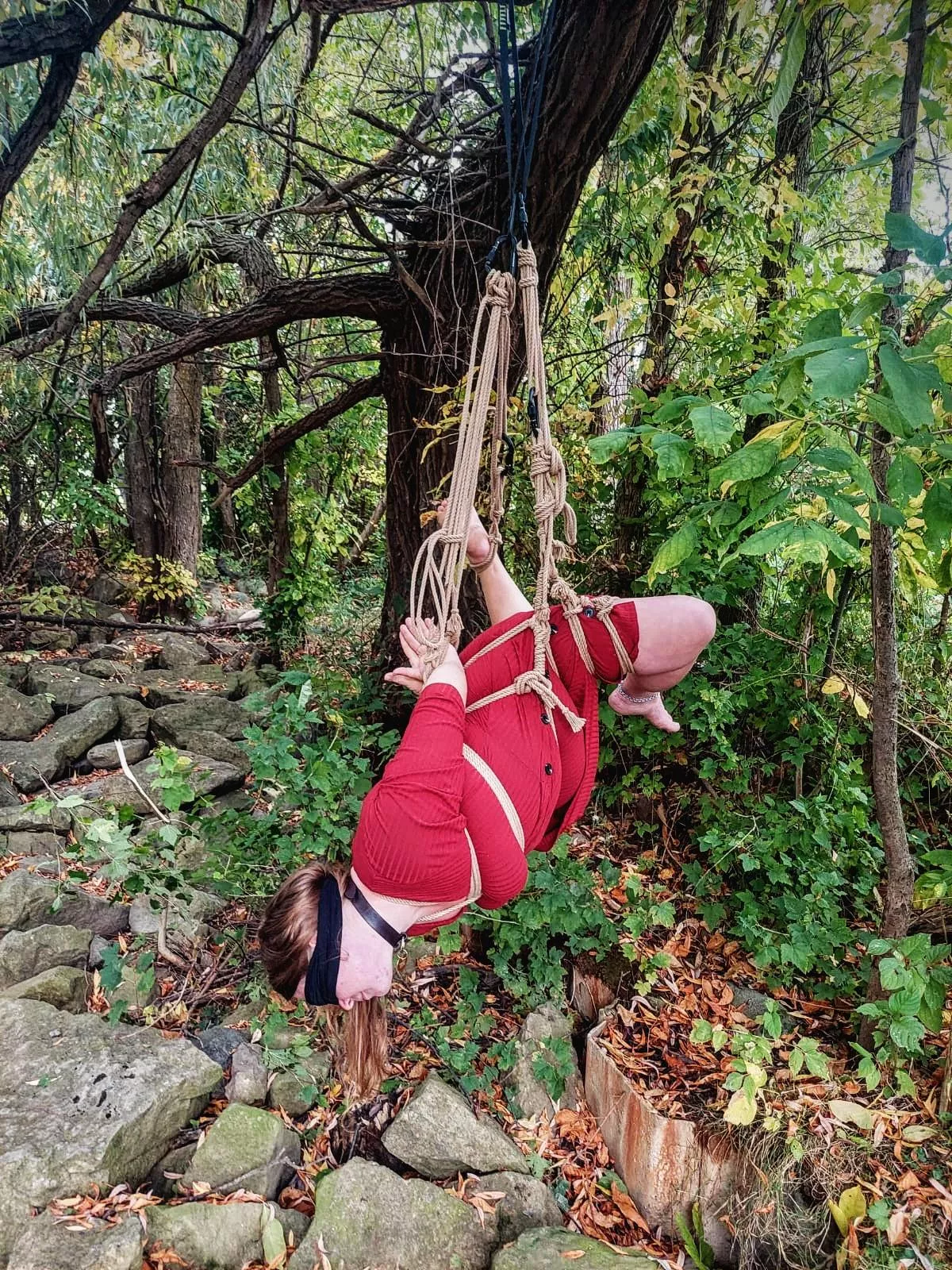 Suspended above rocks posted by supermisses