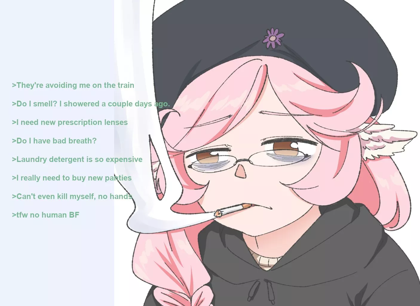 Would you pursue the doomer harpy? posted by HatchWashere