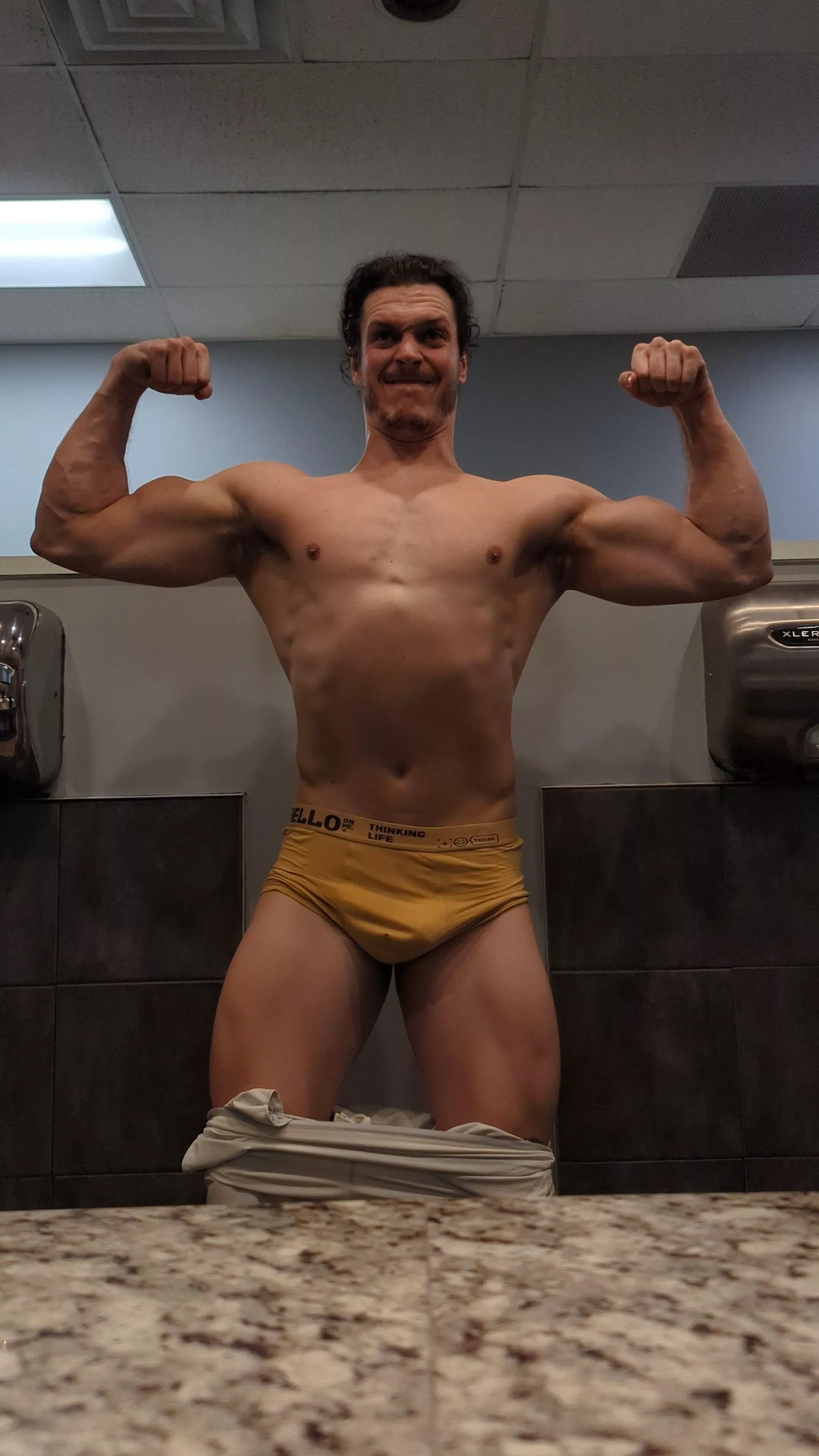 Would you watch me strip down? posted by meaty_tarzan