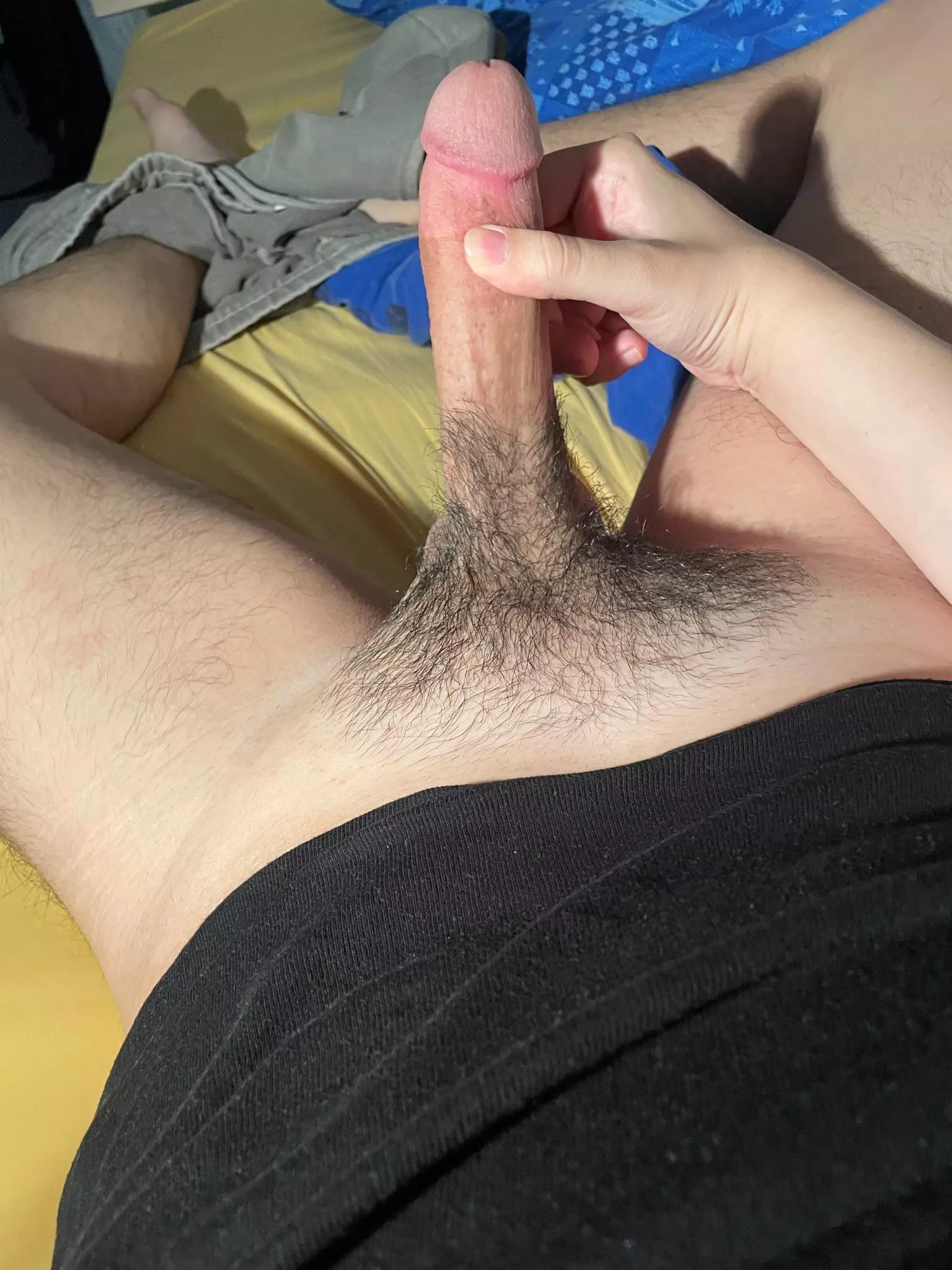You like my hairy dick? posted by collegeboi02