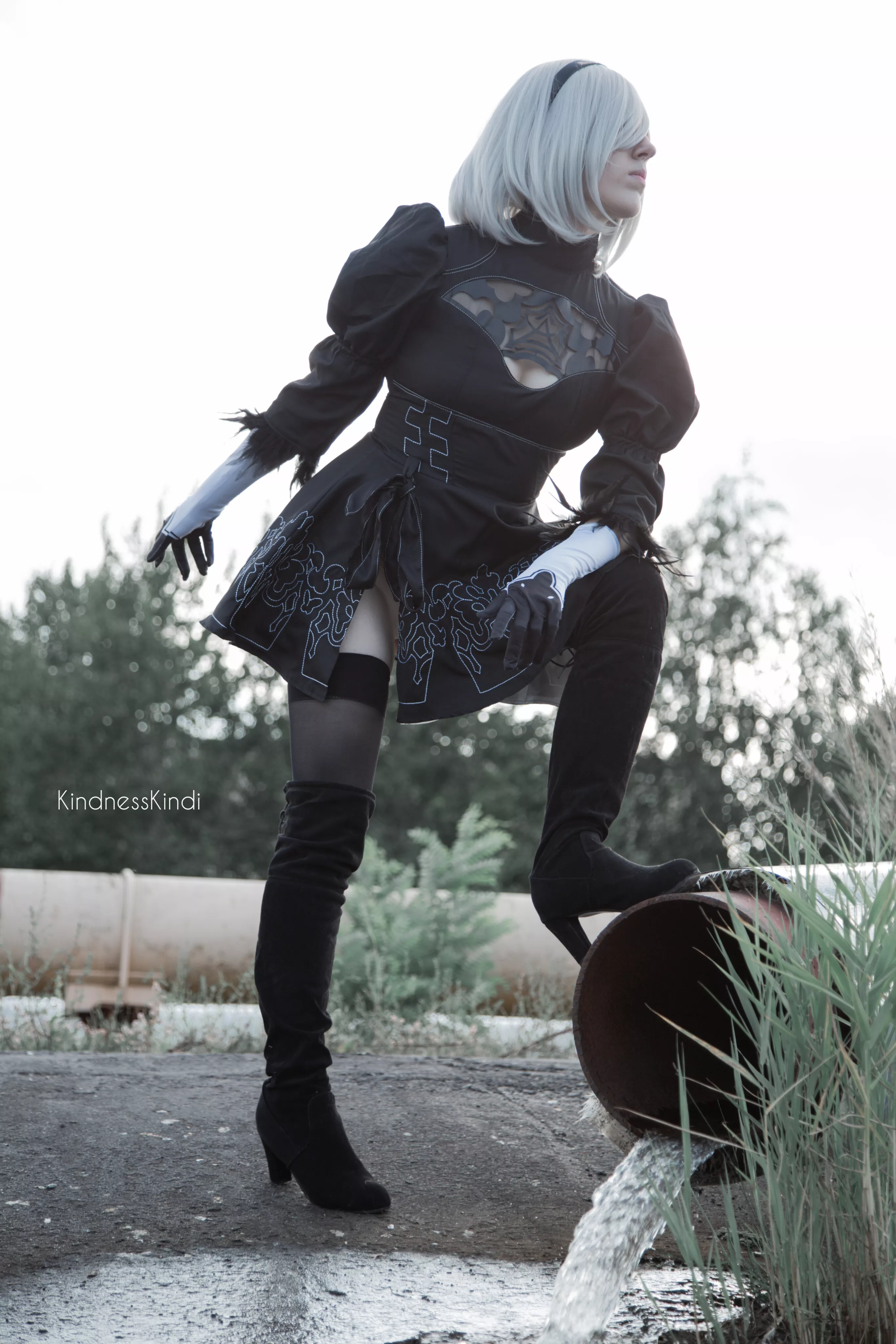 2B cosplay by KindnessKindi posted by kindnesskindi