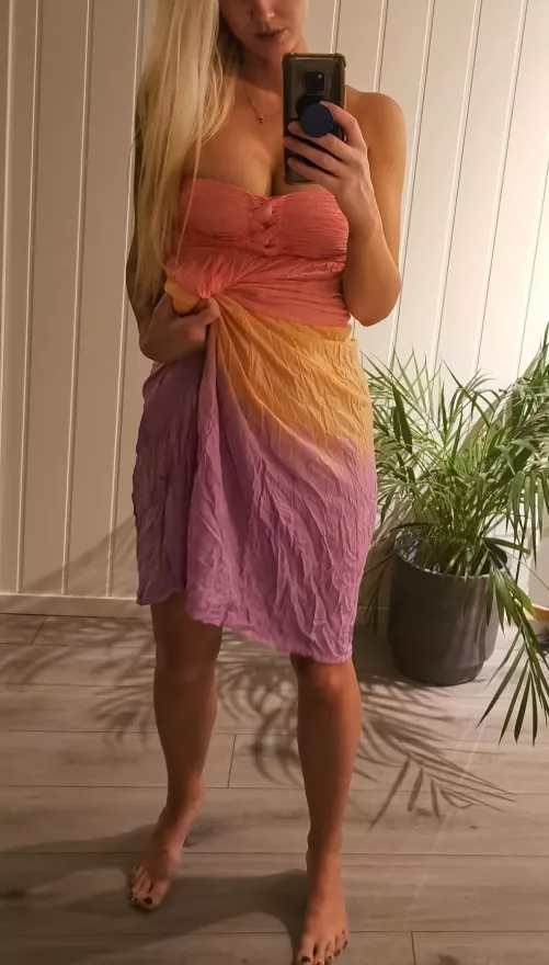 A dress is always best without a bra by AmyTheRyobiGirl