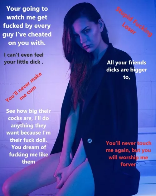 Cheating slut just wants to humiliate you by longgamesz