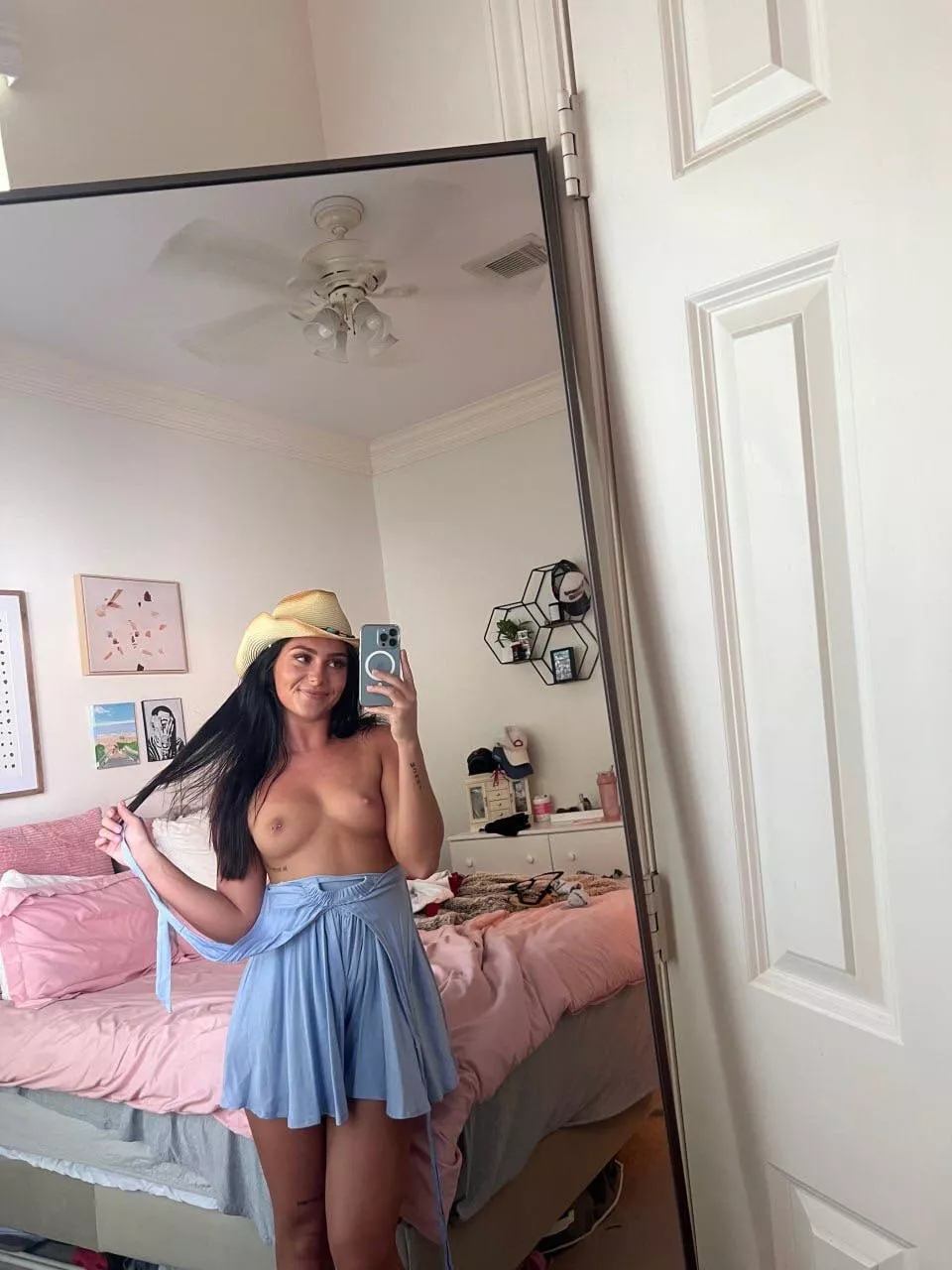 Everything can come off except my cowboy hat, take it or leave it! posted by cinnamonbunxo