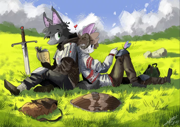 For a knight, love is the biggest adventure ⭐ ❤️ by PeeteIsAcUtie