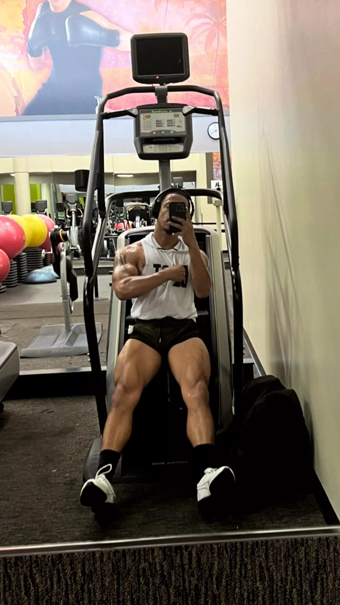 Had a good stairmaster session posted by KingAdonis06