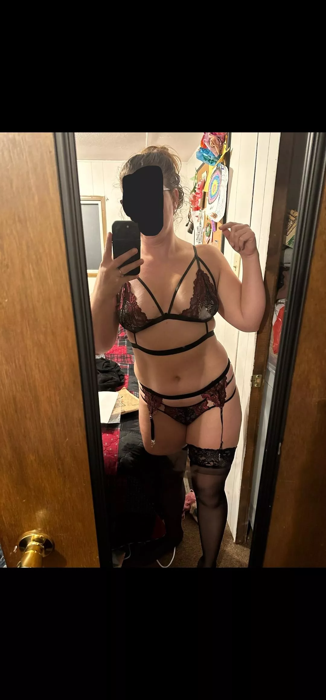 I'm reminded of why I don't wear things like this anymore. My kids tore me up. But here you go. posted by justlookingtoflirt