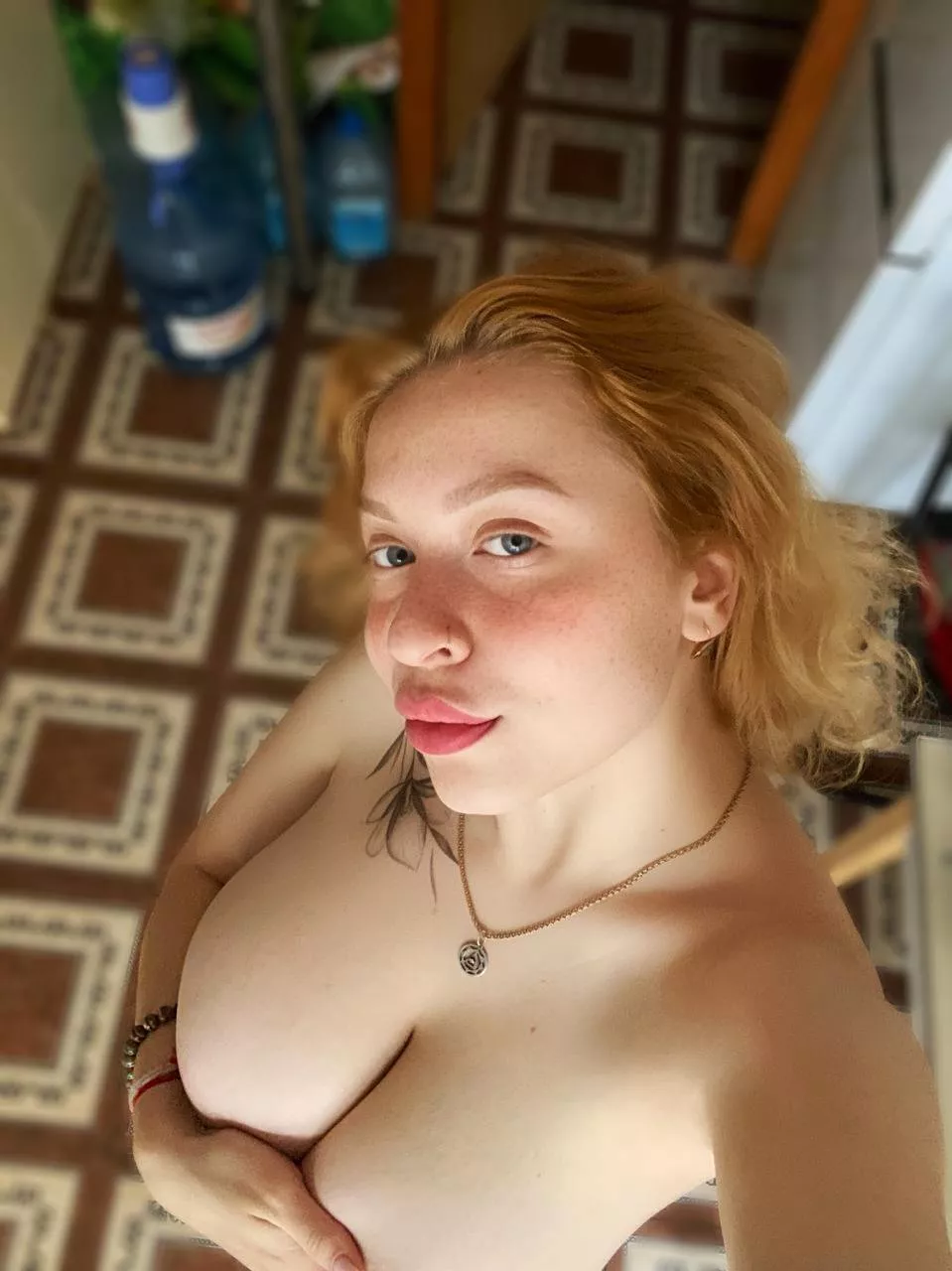 Is there someone can hold my heavy boobs posted by HotAndPassionate