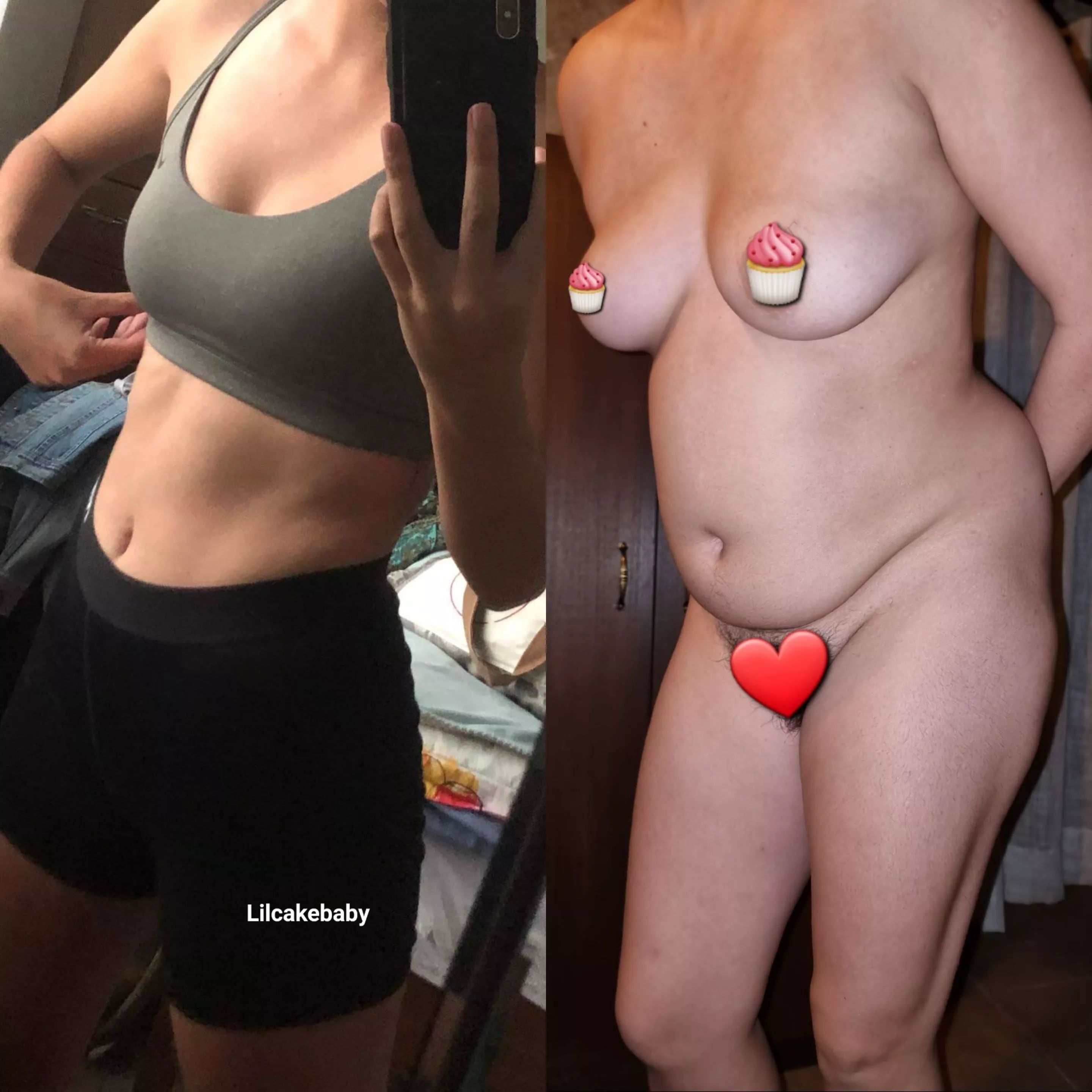 I've turned from a athlete to an over stuffed pig in under 2 years 🥵 posted by lilcakebaby